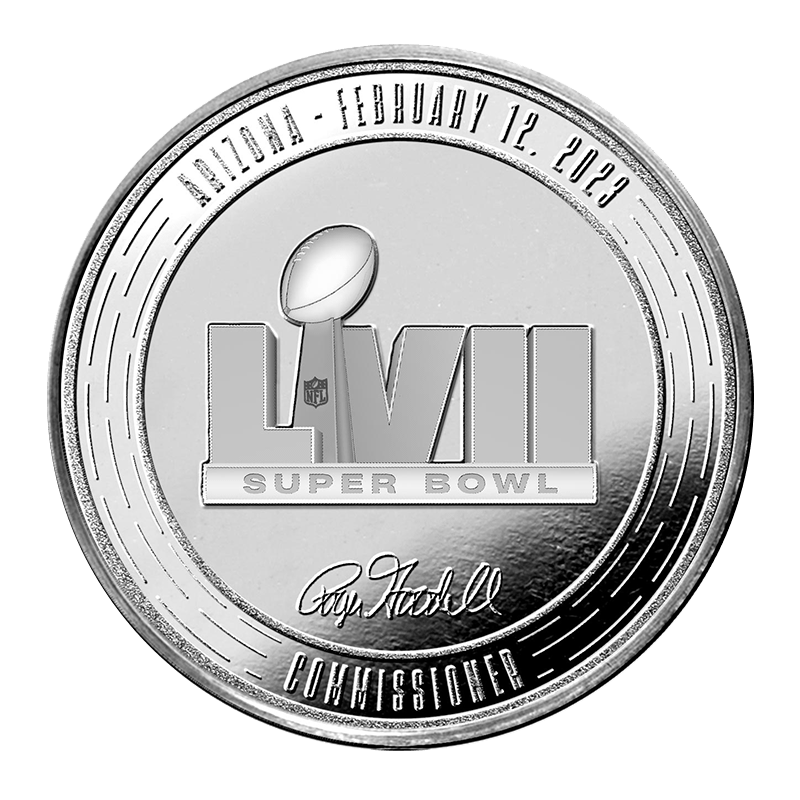 Buy 1 oz Super Bowl Silver Flip Coin 2023 Price in Canada TD